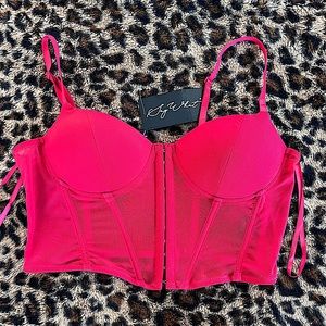 Cherry Corset Top